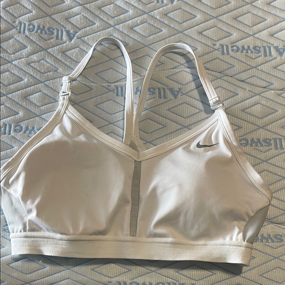 Nike Women's White Sports Bra